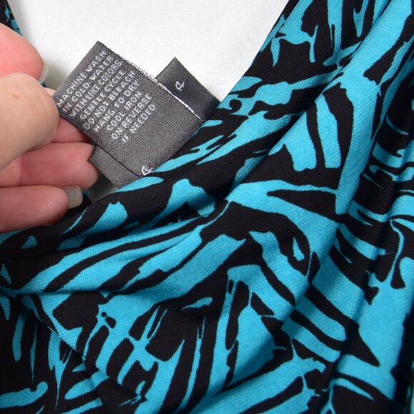 Dot's Women's Size 1X MultiColor Plus Dress - Picture 5 of 6